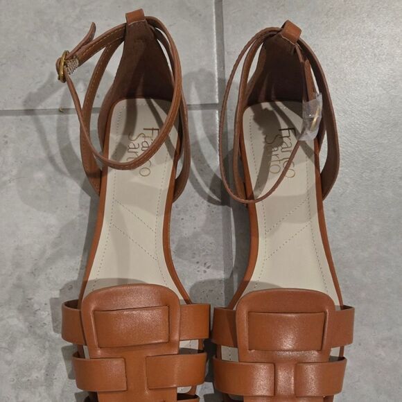 Franco Sarto Taylon Fisherman Sandals, Tan Size 10 - Picture 6 of 9